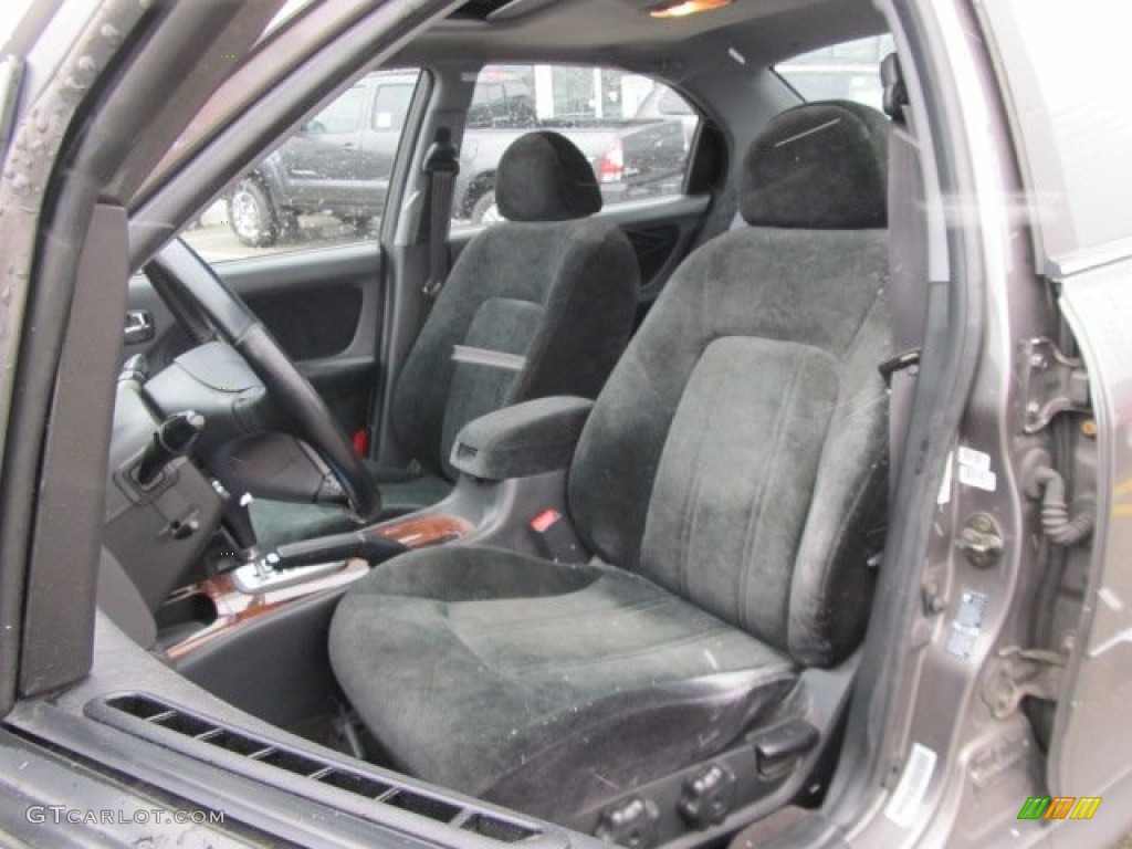 Black Interior 2002 Hyundai Sonata GLS V6 Photo #57207524