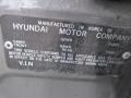 2002 Slate Gray Hyundai Sonata GLS V6  photo #19