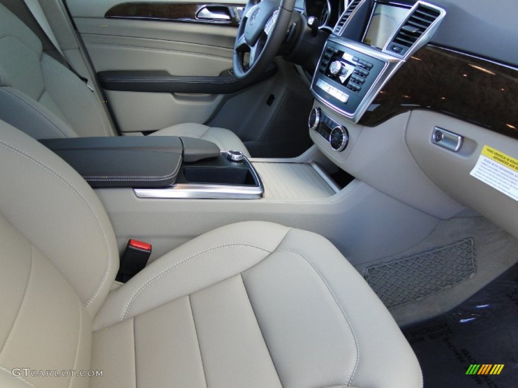 2012 ML 350 4Matic - Pearl Beige Metallic / Almond Beige photo #20