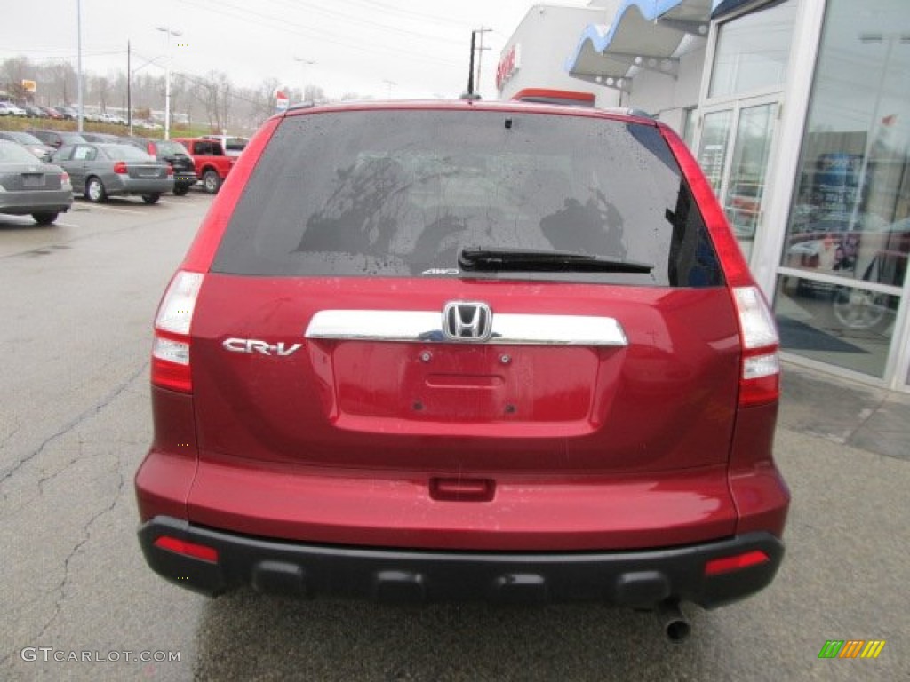 2008 CR-V EX-L 4WD - Tango Red Pearl / Ivory photo #7