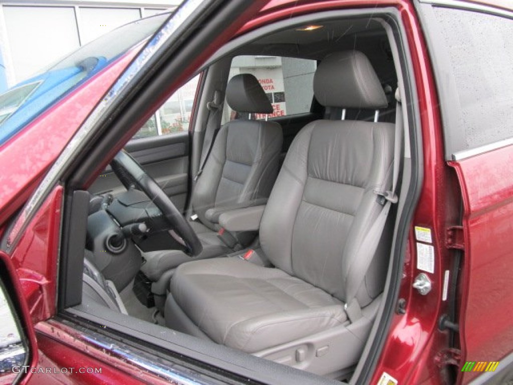 2008 CR-V EX-L 4WD - Tango Red Pearl / Ivory photo #13