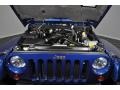 2009 Deep Water Blue Pearl Jeep Wrangler Unlimited Sahara 4x4  photo #9