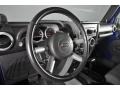 Dark Slate Gray/Medium Slate Gray Steering Wheel Photo for 2009 Jeep Wrangler Unlimited #57208838