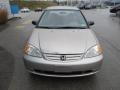 2002 Titanium Metallic Honda Civic LX Sedan  photo #9