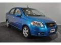 Bright Blue - Aveo LT Sedan Photo No. 7