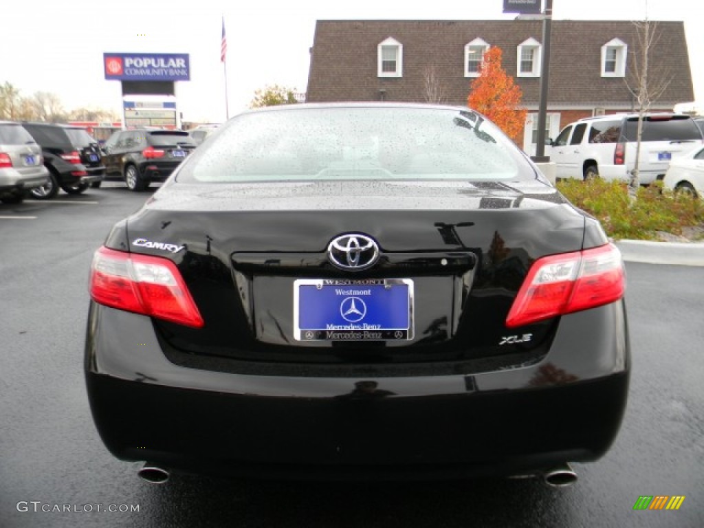 2007 Camry XLE V6 - Black / Ash photo #3