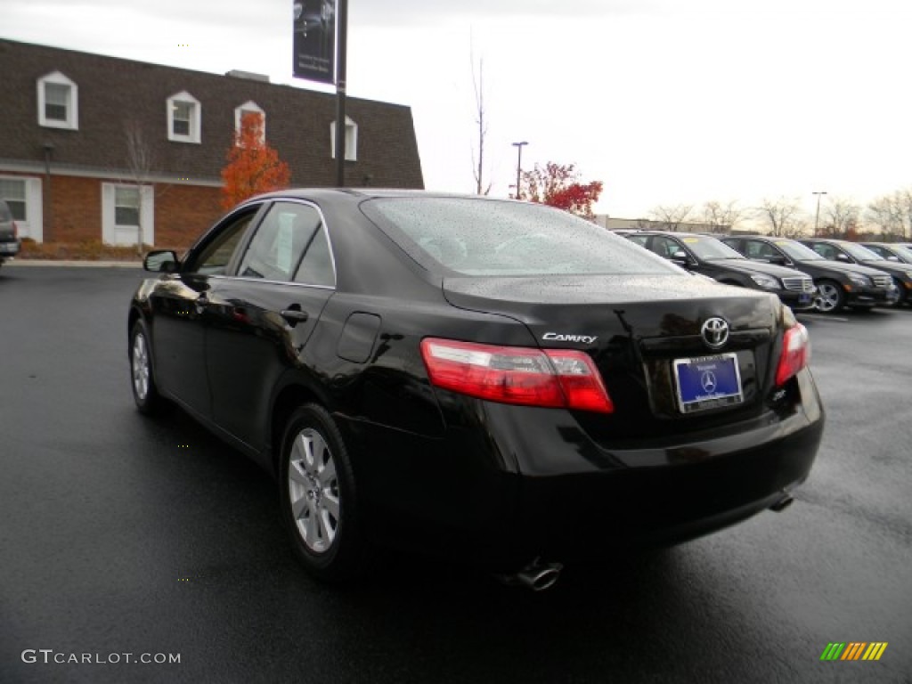 2007 Camry XLE V6 - Black / Ash photo #4