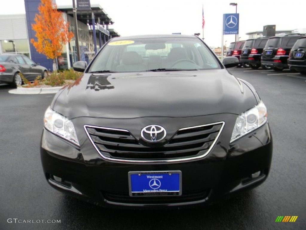 2007 Camry XLE V6 - Black / Ash photo #7