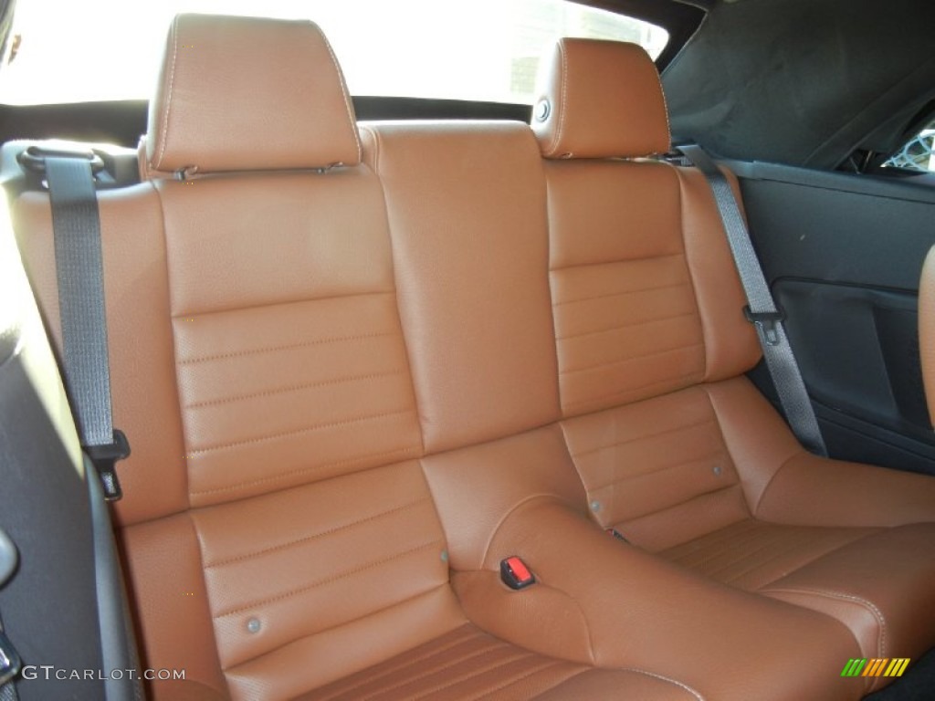 Saddle Interior 2011 Ford Mustang GT Premium Convertible Photo #57211678