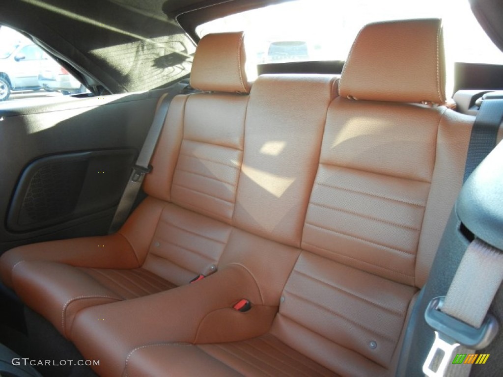 Saddle Interior 2011 Ford Mustang GT Premium Convertible Photo #57211696