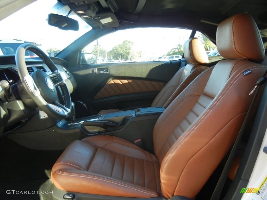 Saddle Interior 2011 Ford Mustang GT Premium Convertible Photo #57211717
