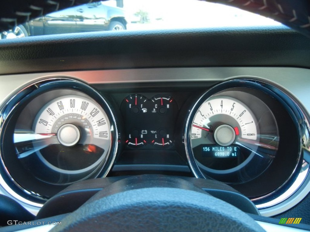 2011 Ford Mustang GT Premium Convertible Gauges Photo #57211744