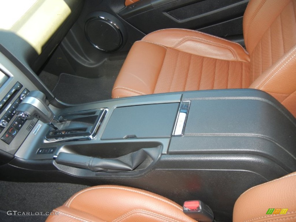 Saddle Interior 2011 Ford Mustang GT Premium Convertible Photo #57211816