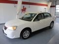 2007 White Chevrolet Malibu LS Sedan  photo #1