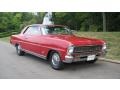 1966 Regal Red Chevrolet Chevy II Nova SS Sport Coupe  photo #1