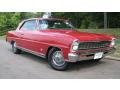 Regal Red 1966 Chevrolet Chevy II Nova SS Sport Coupe Exterior