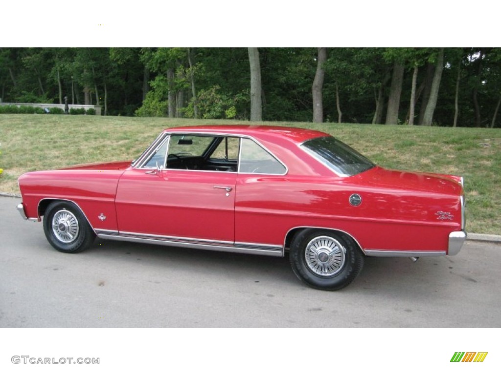 Regal Red 1966 Chevrolet Chevy II Nova SS Sport Coupe Exterior Photo #57213932