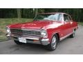 1966 Regal Red Chevrolet Chevy II Nova SS Sport Coupe  photo #12