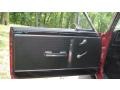 Black 1966 Chevrolet Chevy II Nova SS Sport Coupe Door Panel