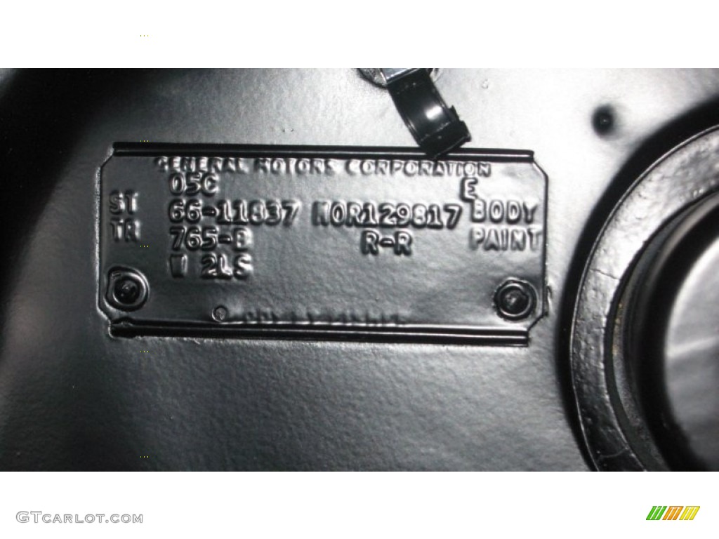 1966 Chevrolet Chevy II Nova SS Sport Coupe Info Tag Photo #57214172