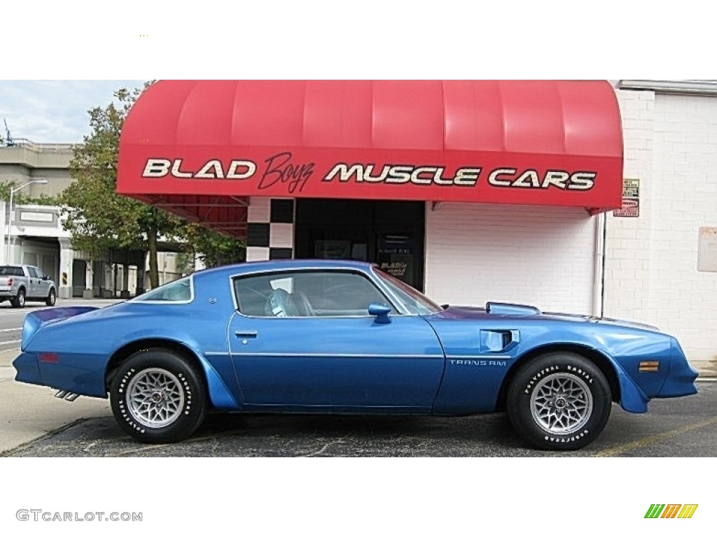 1978 Firebird Trans Am Coupe - Martinique Blue Metallic / Light Blue photo #1
