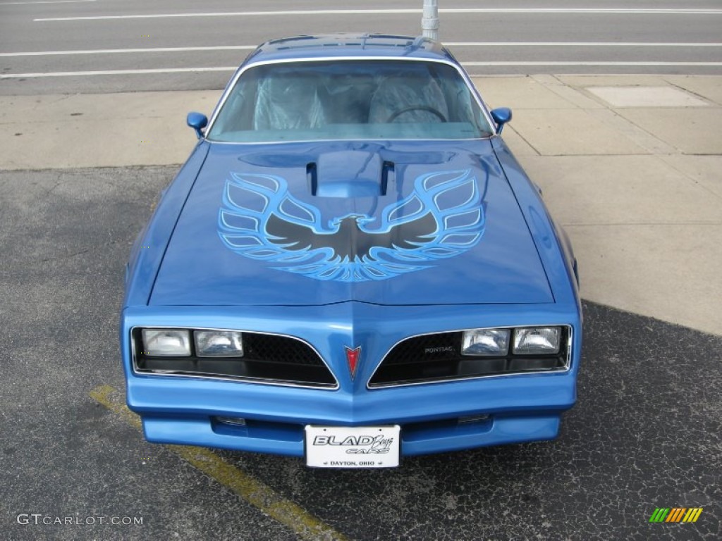 1978 Firebird Trans Am Coupe - Martinique Blue Metallic / Light Blue photo #4