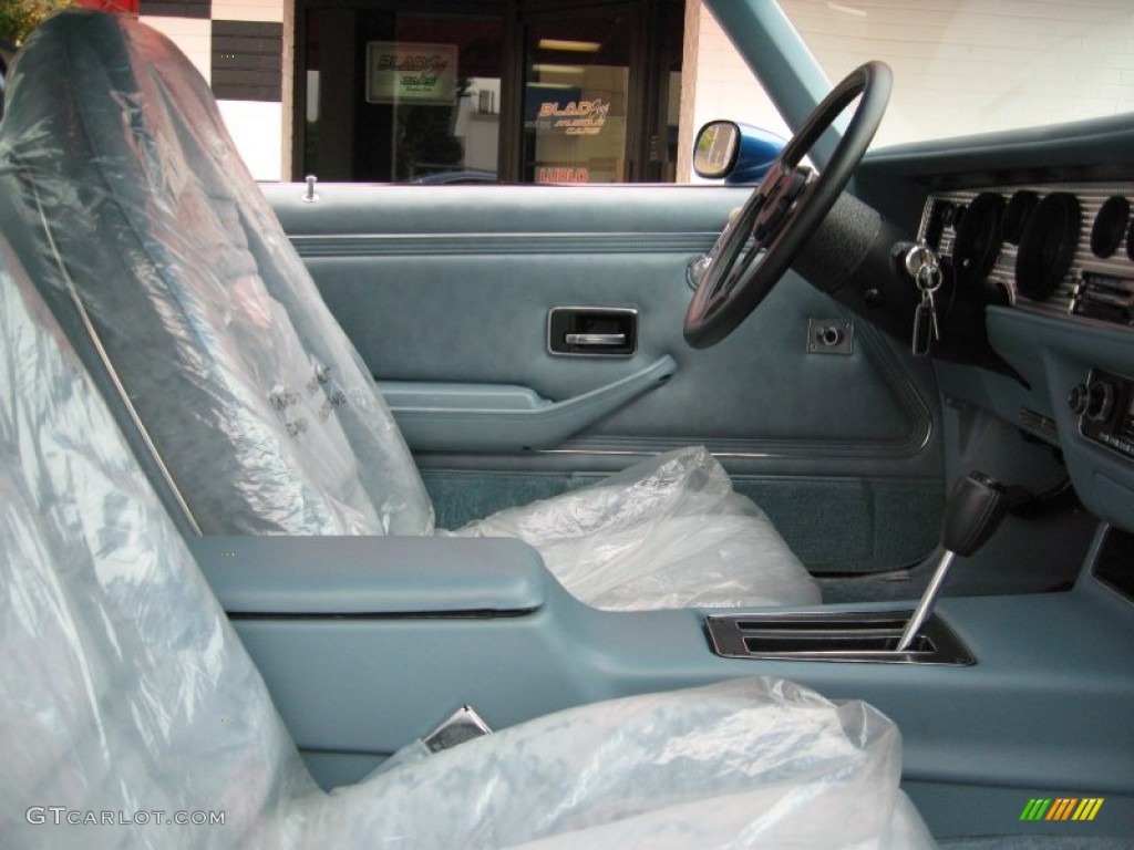 Light Blue Interior 1978 Pontiac Firebird Trans Am Coupe Photo #57214504