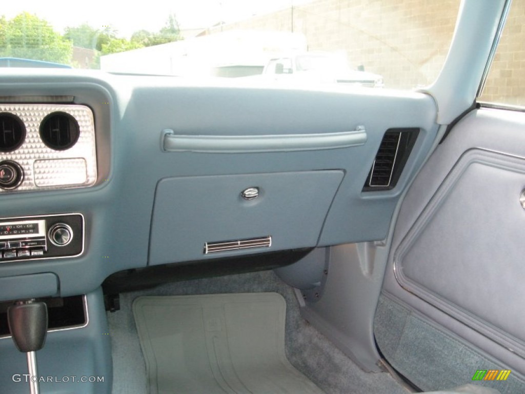 1978 Pontiac Firebird Trans Am Coupe Light Blue Dashboard Photo #57214558