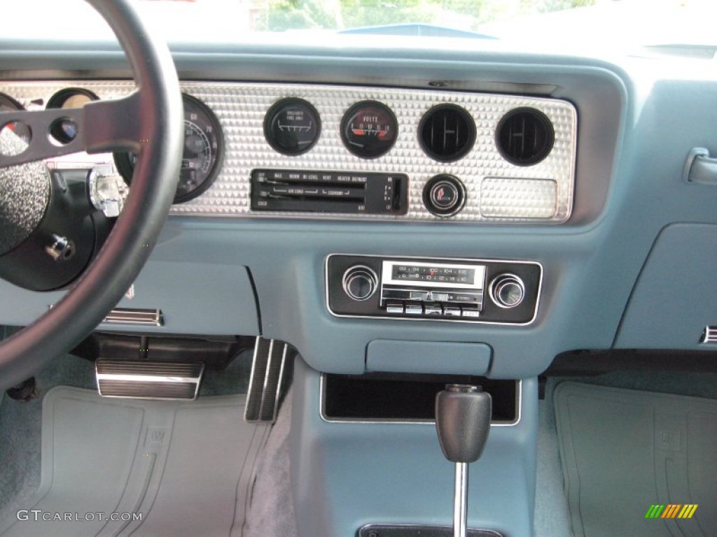 1978 Pontiac Firebird Trans Am Coupe Light Blue Dashboard Photo #57214564