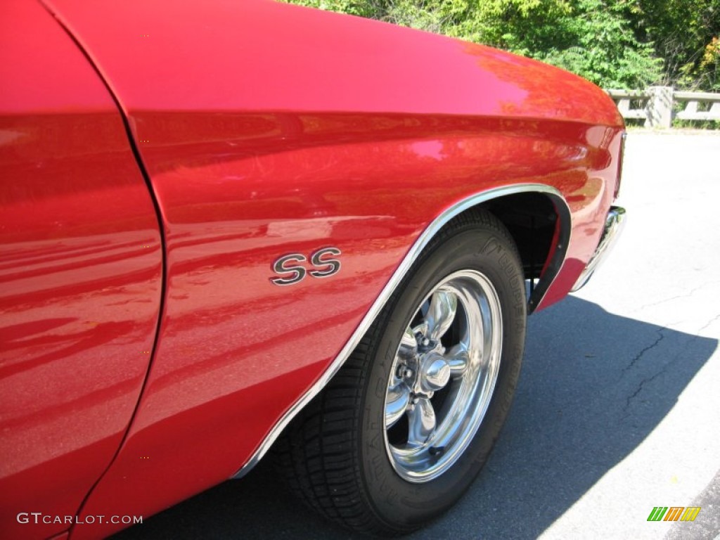 1972 Chevelle SS Clone - PPG Hot Rod Red / Black photo #11