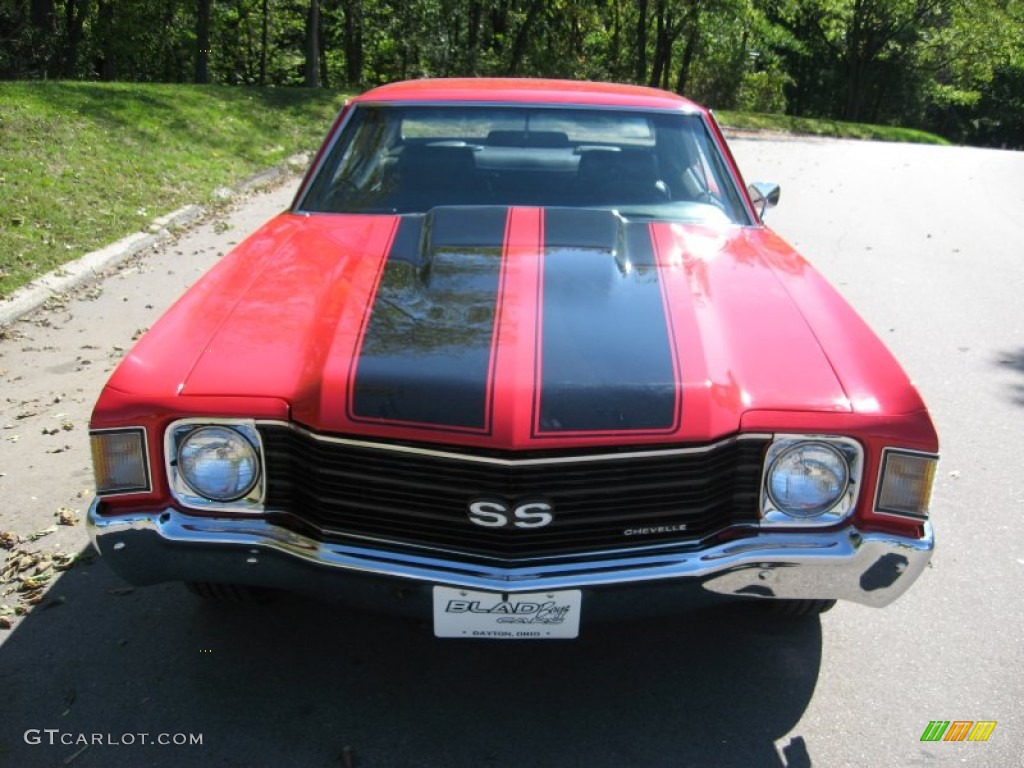 1972 Chevelle SS Clone - PPG Hot Rod Red / Black photo #19