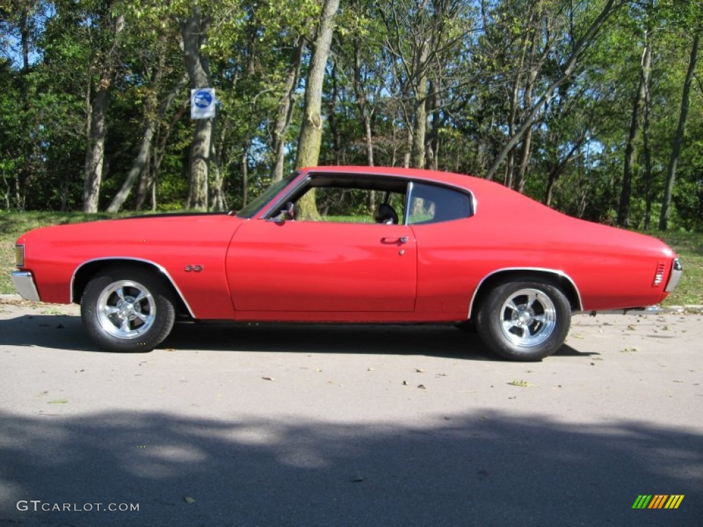 PPG Hot Rod Red 1972 Chevrolet Chevelle SS Clone Exterior Photo #57214771