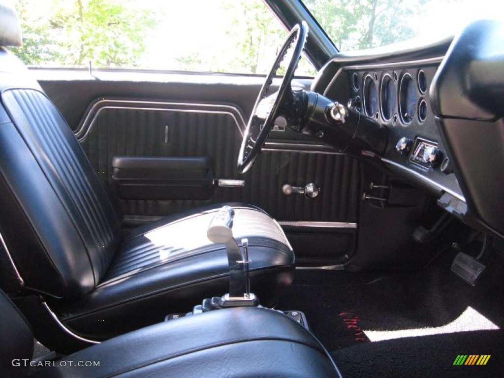 Black Interior 1972 Chevrolet Chevelle SS Clone Photo #57214846