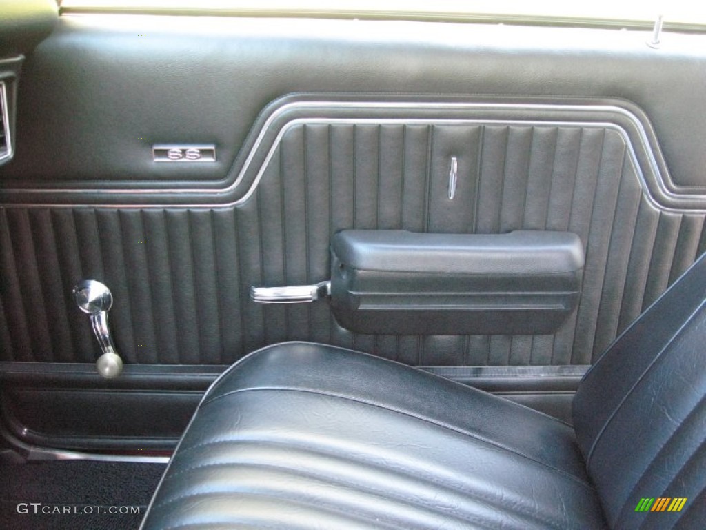 1972 Chevrolet Chevelle SS Clone Black Door Panel Photo #57214908