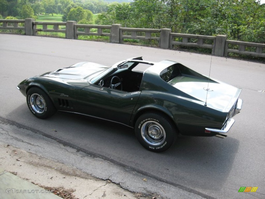 Fathom Green 1969 Chevrolet Corvette Coupe Exterior Photo #57215148