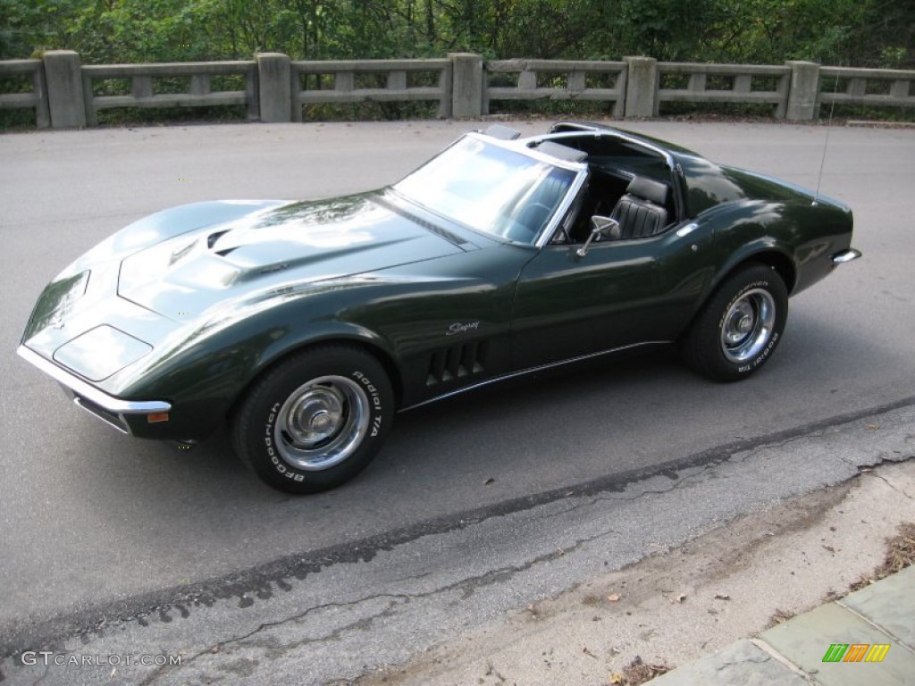 Fathom Green 1969 Chevrolet Corvette Coupe Exterior Photo #57215163