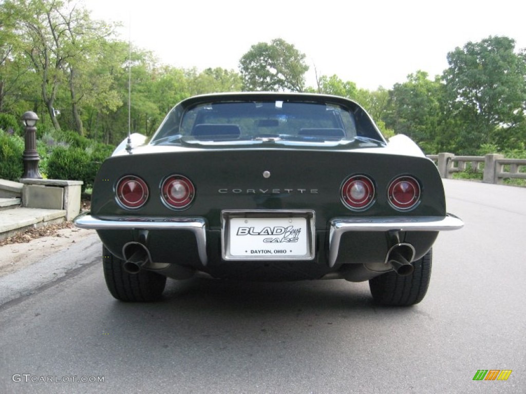 1969 Corvette Coupe - Fathom Green / Black photo #21