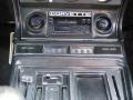 1969 Chevrolet Corvette Black Interior Audio System Photo