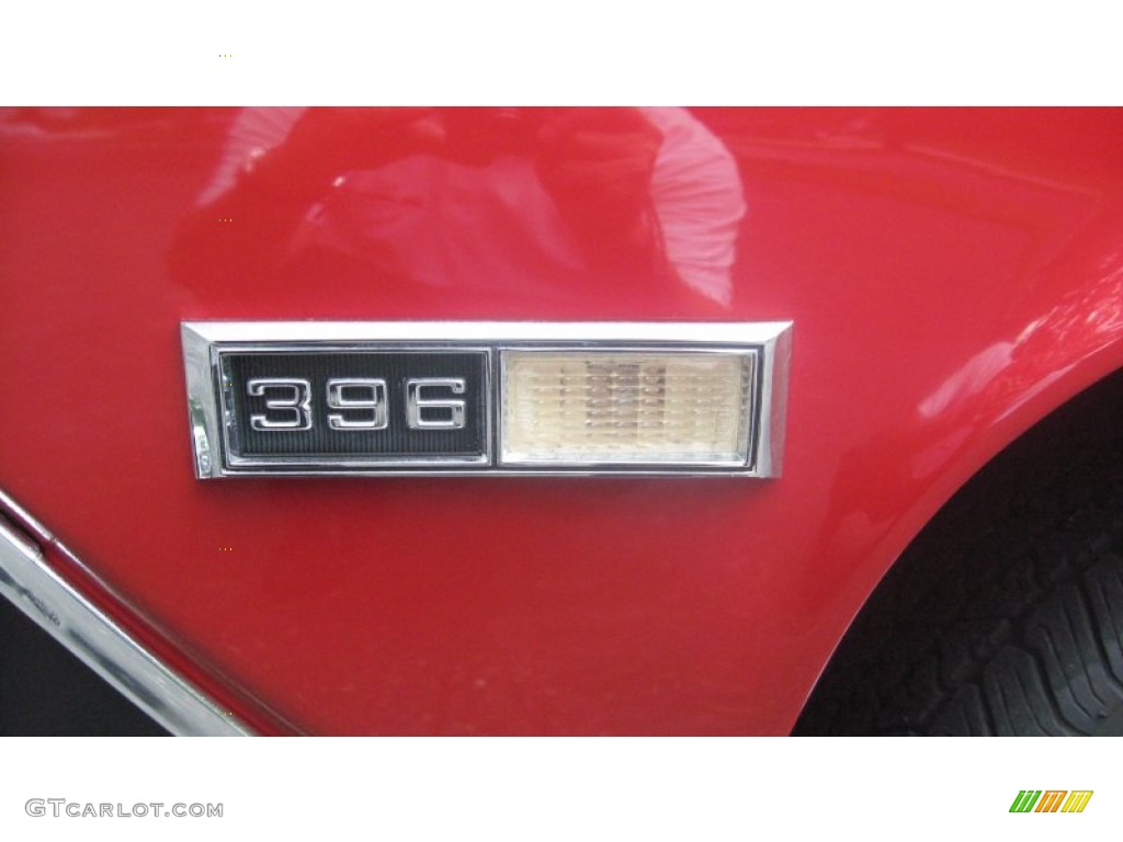 1968 Chevelle SS 396 Sport Coupe - Matador Red / White photo #14