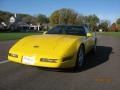1996 Competition Yellow Chevrolet Corvette Coupe  photo #4