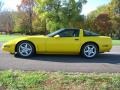 1996 Competition Yellow Chevrolet Corvette Coupe  photo #7