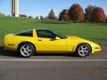 1996 Competition Yellow Chevrolet Corvette Coupe  photo #13