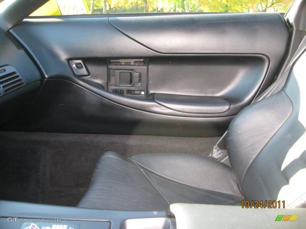 1996 Chevrolet Corvette Coupe Black Door Panel Photo #57215459