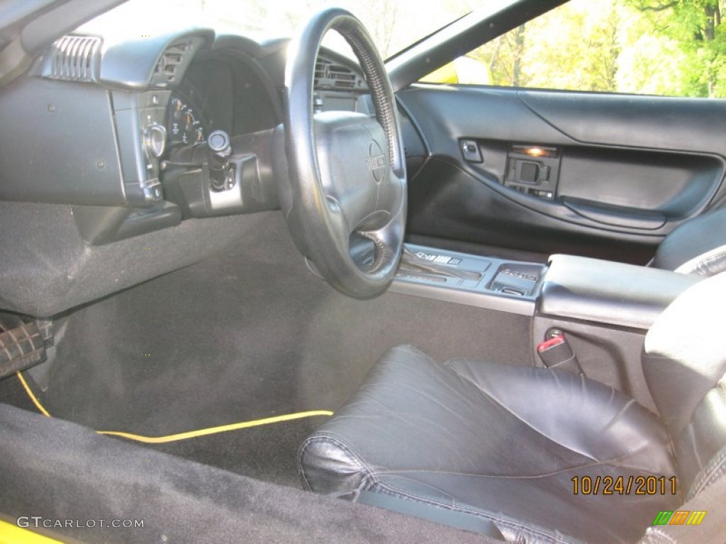 Black Interior 1996 Chevrolet Corvette Coupe Photo #57215477