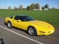 1996 Competition Yellow Chevrolet Corvette Coupe  photo #44