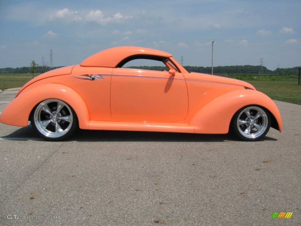 PPG Pale Orange 1937 Ford Convertible Custom Roadster Exterior Photo #57215570