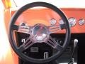 Black Steering Wheel Photo for 1937 Ford Convertible #57215678