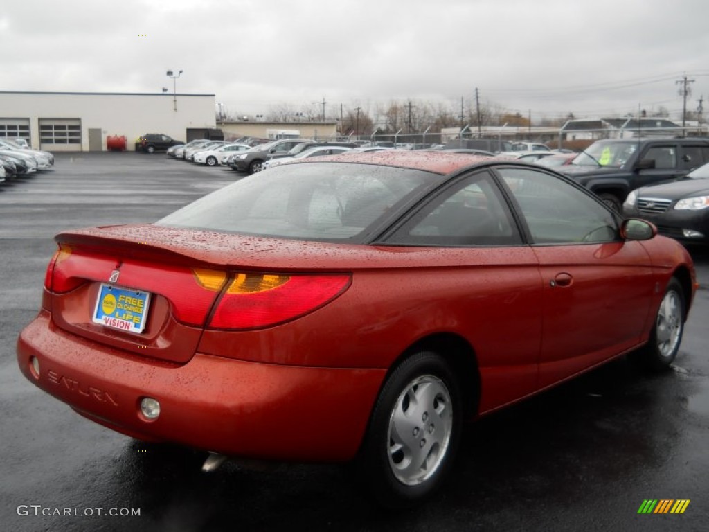 2002 S Series SC2 Coupe - Orange / Gray/Ebony photo #2