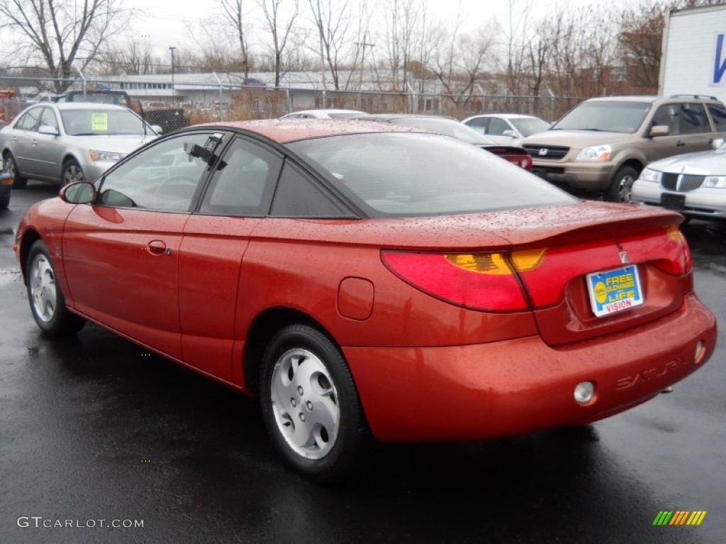 2002 S Series SC2 Coupe - Orange / Gray/Ebony photo #16