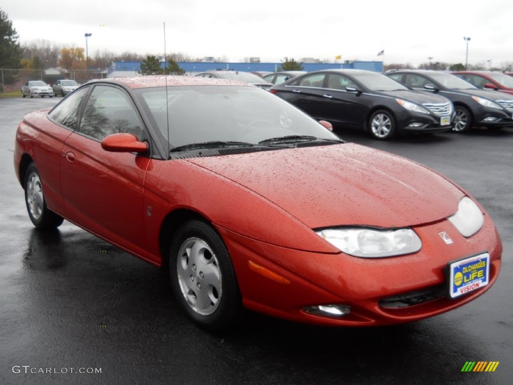 2002 S Series SC2 Coupe - Orange / Gray/Ebony photo #19